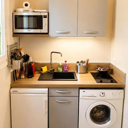 Climatise Avec Grande Piscine Privative Et Parking Apartment